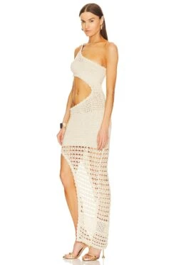 Moretti Dress Ivory & Gold -FREE PEOPLE || Nike || Steve Madden Sales Store ROFR WD515 V3