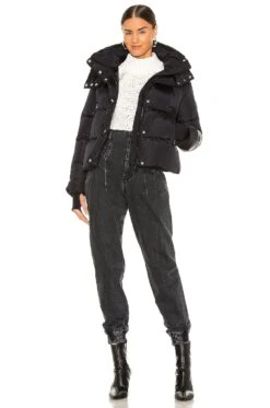 Sam Jordy Jacket Matte Black -FREE PEOPLE || Nike || Steve Madden Sales Store SAM WO109 V5