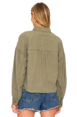 Sanctuary Keystone Shirt Jacket Trail Green -FREE PEOPLE || Nike || Steve Madden Sales Store SANC WO295 V3