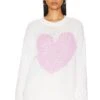 Show Me Your Mumu Sweetheart Sweater Pink Heart