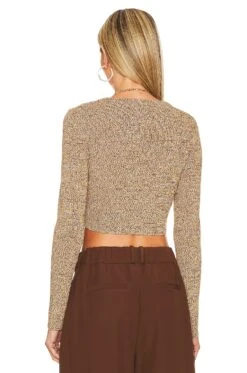 Solid & Striped The Molly Cardigan Espresso, Marigold & Eggshell 6 Solid & Striped The Molly Cardigan Espresso, Marigold & Eggshell -FREE PEOPLE || Nike || Steve Madden Sales Store SLST WK8 V3