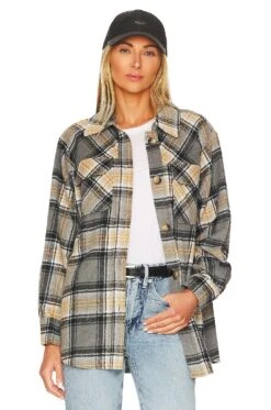 Steve Madden Brooklyn Shacket Grey