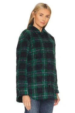Steve Madden Belle Plaid Shacket Ponderosa Pine -FREE PEOPLE || Nike || Steve Madden Sales Store SMAD WO36 V3