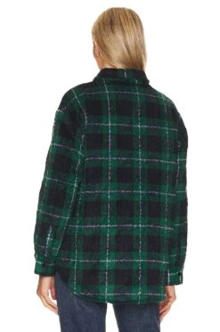 Steve Madden Belle Plaid Shacket Ponderosa Pine -FREE PEOPLE || Nike || Steve Madden Sales Store SMAD WO36 V4