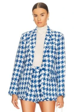 Steve Madden Harlow Jacket Blue Danube