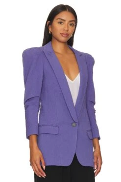 Scrunch Sleeve Longline Blazer Deep Mauve -FREE PEOPLE || Nike || Steve Madden Sales Store SMYT WO336 V3