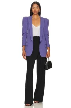 Scrunch Sleeve Longline Blazer Deep Mauve -FREE PEOPLE || Nike || Steve Madden Sales Store SMYT WO336 V5