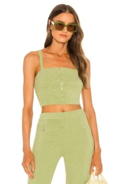 Song Of Style Caspian Top Tarragon