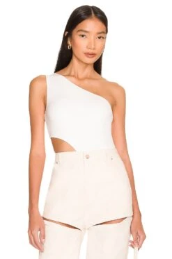 Song Of Style Khari Bodysuit White