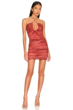 Chelsey Ruched Mini Dress Green Multi -FREE PEOPLE || Nike || Steve Madden Sales Store SPDW WD1910 V1