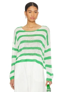 Adriana Knit Sweater White & Red 14 Adriana Knit Sweater White & Red -FREE PEOPLE || Nike || Steve Madden Sales Store SPDW WK203 V1