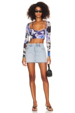Benedita Crop Top Floral Multi 7 Benedita Crop Top Floral Multi -FREE PEOPLE || Nike || Steve Madden Sales Store SPDW WS1791 V4