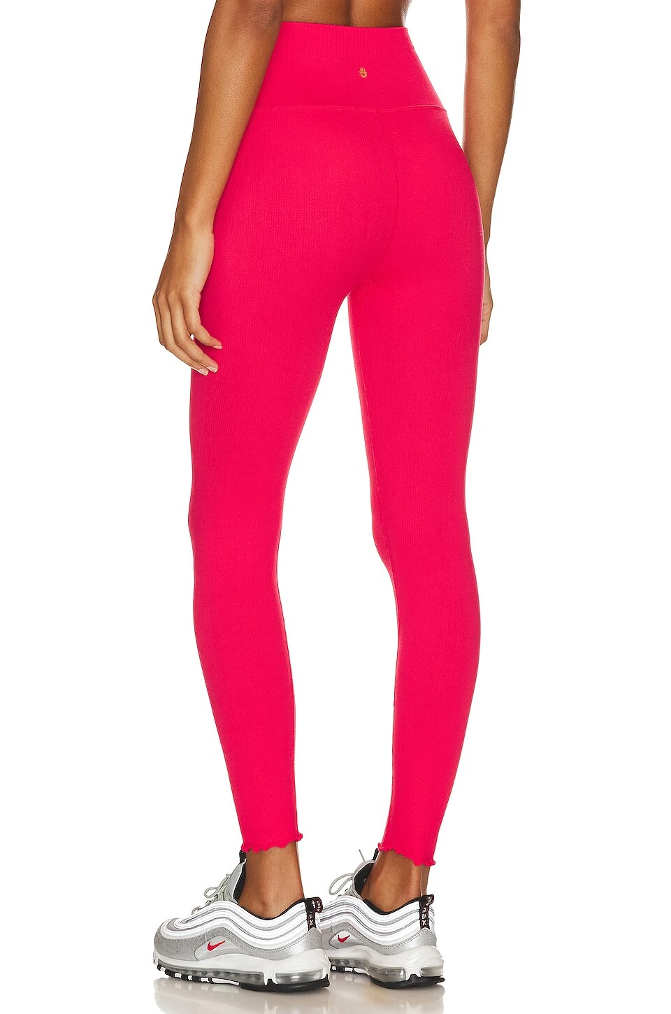 Spiritual Gangster Love Sculpt Ruffle Legging Hibiscus 3 Spiritual Gangster Love Sculpt Ruffle Legging Hibiscus - Image 3