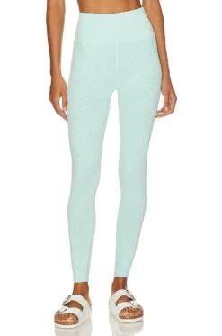 Spiritual Gangster Love Sculpt Jacquard Legging Beachglass Sun Tile Jacquard