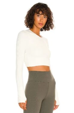 Spiritual Gangster Serene Twist Back Top Stone -FREE PEOPLE || Nike || Steve Madden Sales Store SPRG WS304 V3