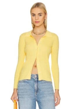 Reid Button Up Yellow