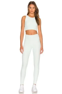 Kendall Ankle Legging Icicle Rib -FREE PEOPLE || Nike || Steve Madden Sales Store STRR WP124 V4