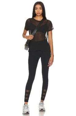 The Knox Mesh Tee Black -FREE PEOPLE || Nike || Steve Madden Sales Store STRR WS43 V4