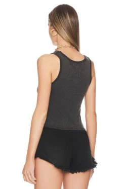 DÉBARDEUR MAILLE CÔTELÉE COORS LIGHT FLAME Black Snow -FREE PEOPLE || Nike || Steve Madden Sales Store TLAU WS268 V3