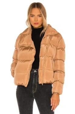 Jupiter Puffer Jacket Cinnamon