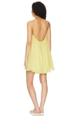 Claudia Mini Dress Yellow 5 Claudia Mini Dress Yellow -FREE PEOPLE || Nike || Steve Madden Sales Store TULA WD1475 V3