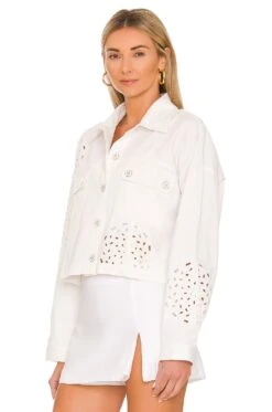 Valentina Embroidered Jacket White -FREE PEOPLE || Nike || Steve Madden Sales Store TULA WO207 V3
