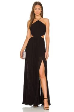 Janet Gown Black