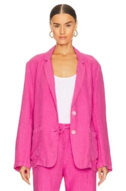 Cassie Blazer Flamingo