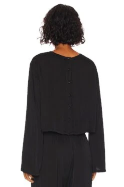 Lyla Top Black -FREE PEOPLE || Nike || Steve Madden Sales Store VELVET WS3426 V3