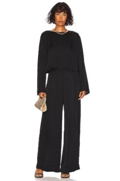 Lyla Top Black -FREE PEOPLE || Nike || Steve Madden Sales Store VELVET WS3426 V4