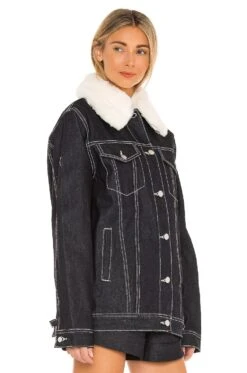 Oversized Faux Fur Jacket Deep Indigo -FREE PEOPLE || Nike || Steve Madden Sales Store WWWR WO3 V3