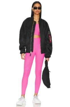 Ribbed High Legging Hot Pink -FREE PEOPLE || Nike || Steve Madden Sales Store YEAR WP123 V4