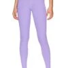 Ribbed Veronica Legging Purple Swirl