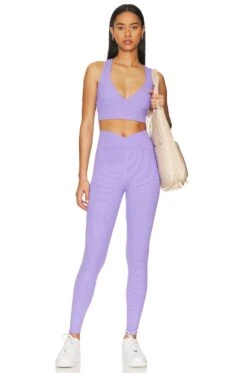 Ribbed Veronica Legging Purple Swirl -FREE PEOPLE || Nike || Steve Madden Sales Store YEAR WP124 V4