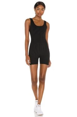Johanna Rib Onesie Black -FREE PEOPLE || Nike || Steve Madden Sales Store YEAR WR2 V4